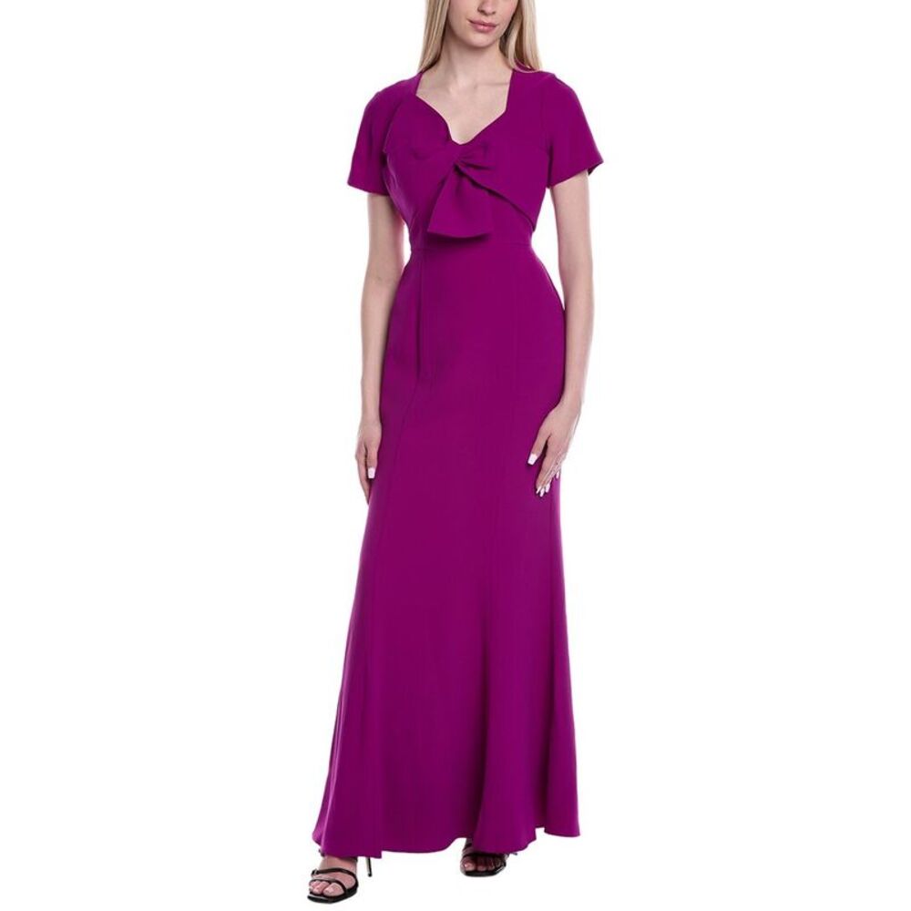 Shani Womens Crepe Gown